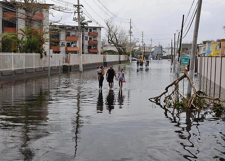 Puerto Rico in the aftermath of Hurricane Maria