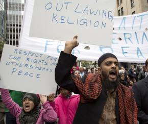 Montreal marches against the so-called Charter of Quebec Values