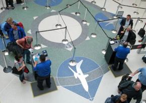 Inside the Seattle-Tacoma International Airport