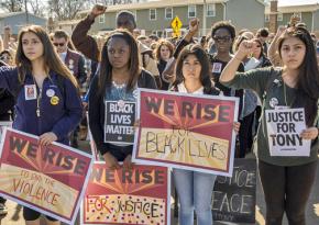 Standing up against racism in Madison, Wisconsin