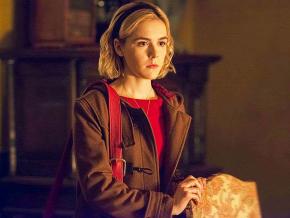 Kiernan Shipka as Sabrina Spellman in The Chilling Adventures of Sabrina